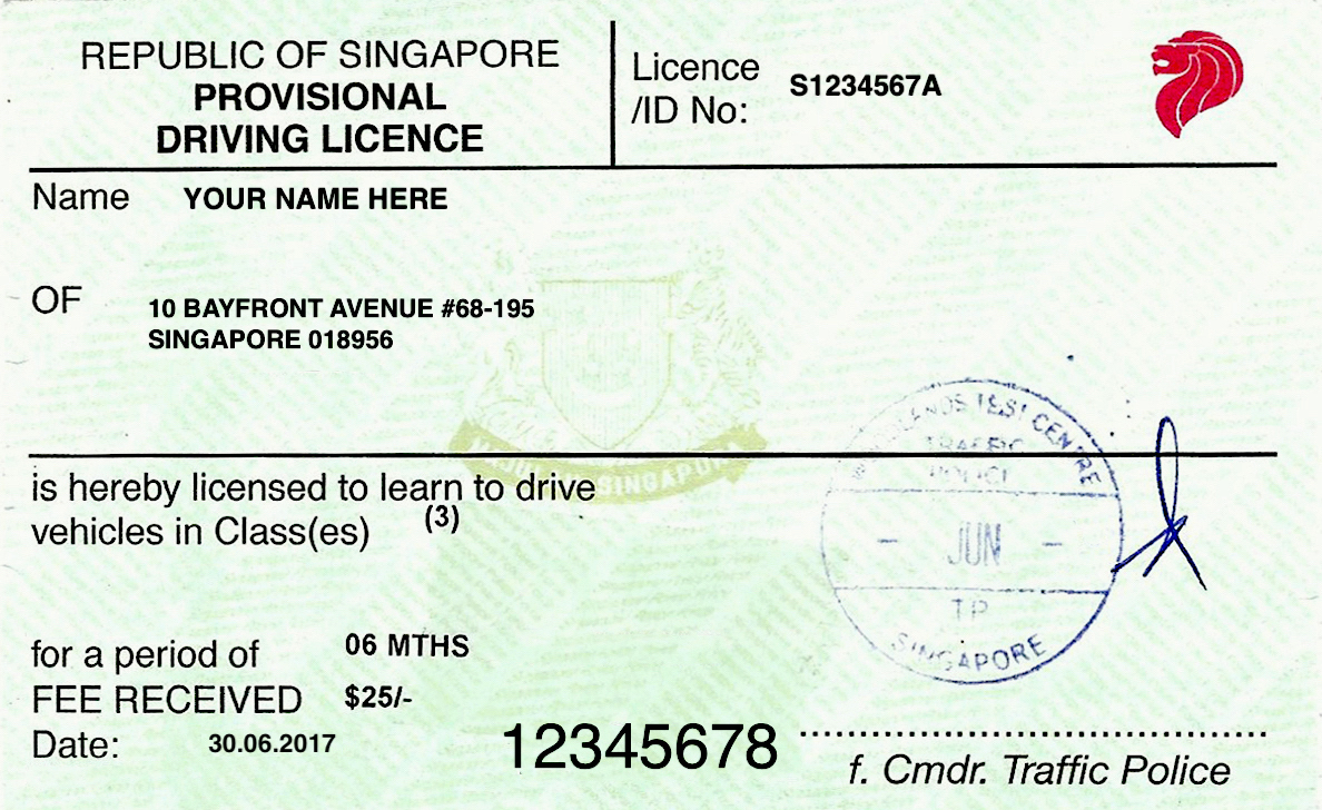 l driving online licence apply Step Driver's Singapore by License: Guide Step Definitive